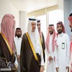 معالي د. الأحيدب يزور المحكمة الإدارية العليا مؤكدًا أهمية تسخير كافة الإمكانات لخدمة المتقاضين