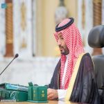 سمو ولي العهد يرأس جلسة مجلس الوزراء