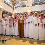 نائب أمير منطقة الرياض يؤدي صلاة الميت على ناصر بن غازي العتيبي