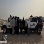 أمن الحج يضبط 8 وافدين أتراك لمحاولتهم دخول مكة دون تصريح حج