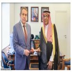 وزير الخارجية يتلقى رسالة خطية من نظيره الروسي