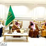 سمومحافظ الخرج يزور آل حسين