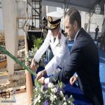القوات البحرية تُعوّم سفينة “جلالة الملك المدينة” أولى سفن المرحلة الثانية من مشروع السروات