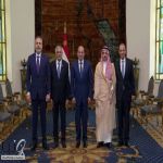 السيسي يستقبل وزير الخارجية ووزراء «المجموعة الرباعية» بالقاهرة ويؤكد أهمية تعزيز الاستقرار الإقليمي