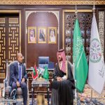 وزير الدفاع يلتقي وزير الدفاع والخدمة الوطنية بجمهورية المالديف
