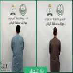 الجوازات تضبط وافدين حاولا دخول المملكة بطريقة غير مشروعة