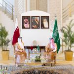 سمو وزير الخارجية يستقبل وزير الخارجية القطري