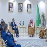وزير العدل يبحث مع رئيس مجلس القضاء الأعلى العراقي تعزيز التعاون القضائي والقانوني